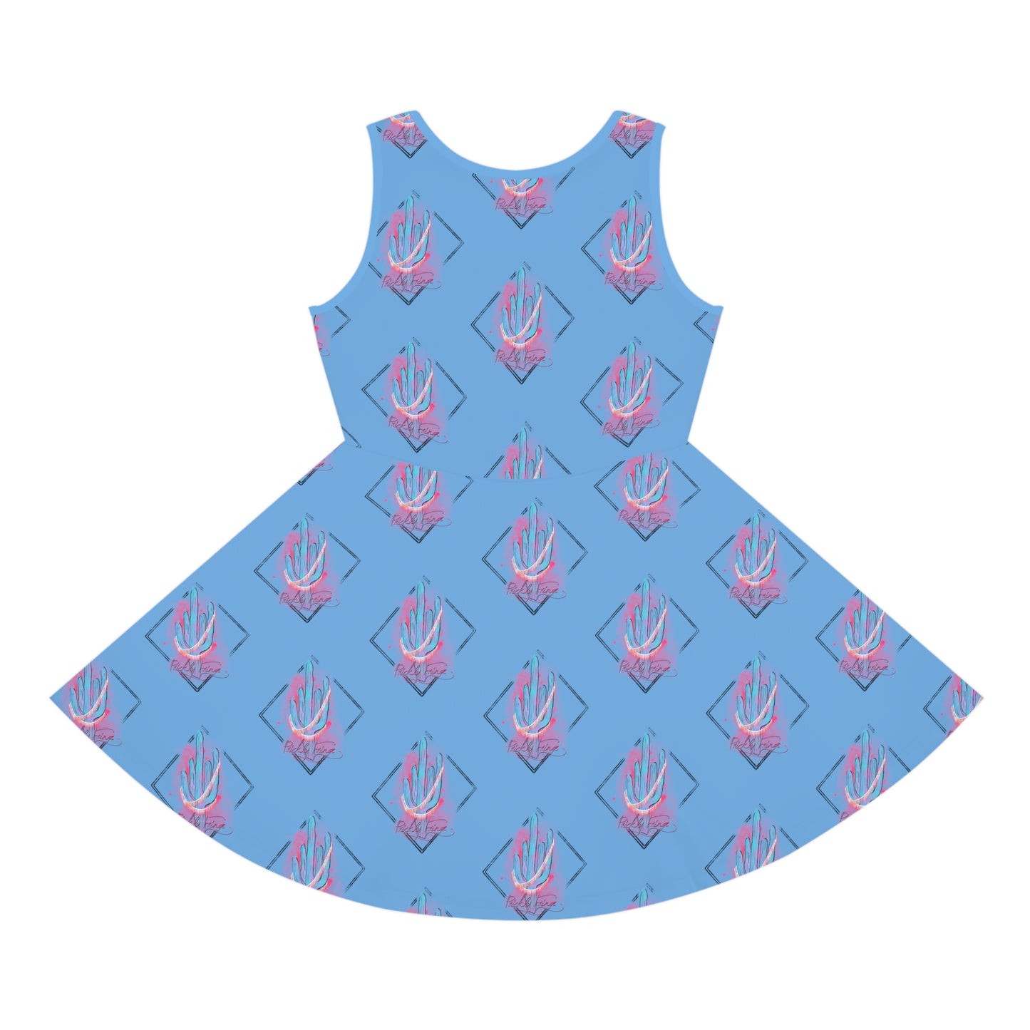 Girls' Sleeveless Sundress (AOP)